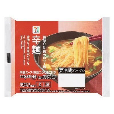 糖質0g 低カロリー麺 辛麺