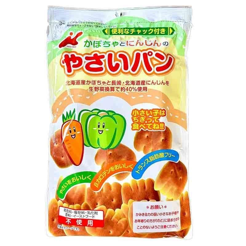 かぼちゃとにんじんの やさいパン 88g
